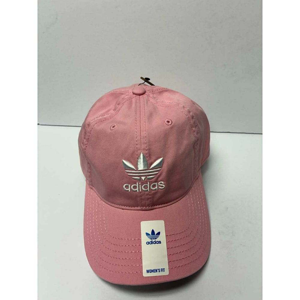 Adidas Originals‎ Women's Relaxed Fit Pink Strapback Hat Adjustable Cap